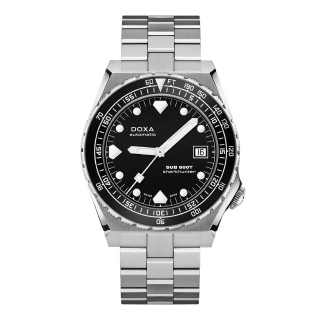 Herrenuhr, Doxa SUB 600T SHARKHUNTER B&W , Ref: 861.10.101B.10