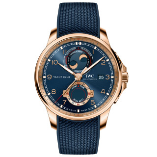 Herrenuhr, IWC Schaffhausen Portugieser Yacht Club Moon & Tide, Ref: IW344001