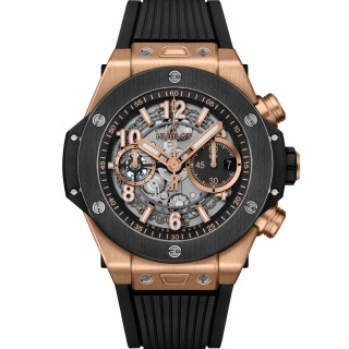 Herrenuhr, Hublot Big Bang Unico King Gold Ceramic , Ref: 421.OM.1180.RX
