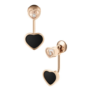 Roségold, Ohrringe, Chopard Happy Hearts Ohrringe, Ref: 83A082-5201