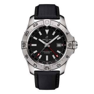 Herrenuhr, Breitling Avenger Automatic GMT 44, Ref: A32320101B1X1