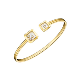 Gelbgold, Armschmuck, Chopard Happy Diamonds Icons Armreif, Ref: 85A114-0000