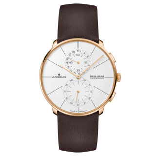 Herrenuhr, Junghans Meister fein Chronoscope MEGA Solar, Ref: 59/7201.00