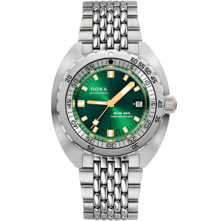 Herrenuhr, Doxa SUB 300 SEA EMERALD, Ref: 821.10.131.10