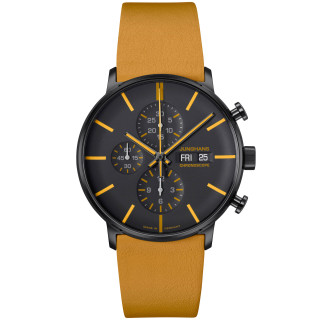 Herrenuhr, Junghans FORM A Chronoscope, Date English, Ref: 27/4372.01