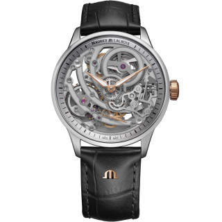 Herrenuhr, Maurice Lacroix 1975 Master Skeleton, Ref: 758108-S1S12-002-3