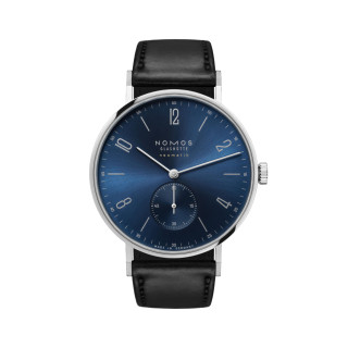 Damen- und Herrenuhr, NOMOS Glashütte Tangente neomatik 39 blaugold, Ref: 145