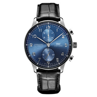 Damen- und Herrenuhr, IWC Schaffhausen Portugieser Chronograph, Ref: IW371606