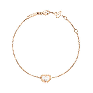 Roségold, Armschmuck, Chopard Happy Diamonds Icons Armband, Ref: 85A192-5001