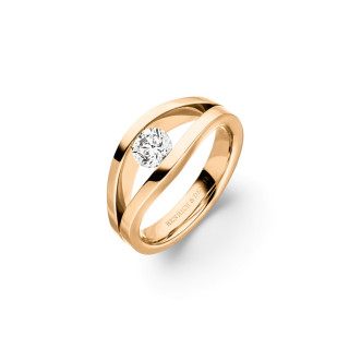 Roségold, Ringe, Henrich & Denzel Tensio Solitärring, Ref: R7500.05000