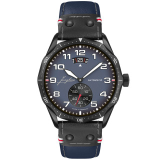 Herrenuhr, Junghans Pilot Automatic Navy Blue , Ref: 27/4397.00