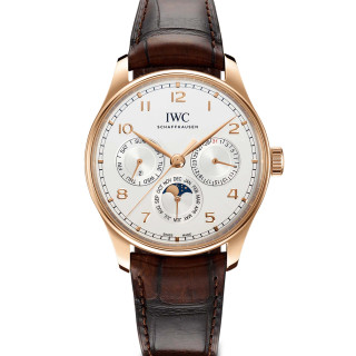 Damen- und Herrenuhr, IWC Schaffhausen Portugieser Perpetual Calendar 42, Ref: IW344202
