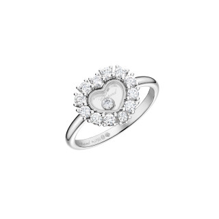 Weißgold, Ringe, Chopard Happy Diamonds Icons Joallerie Ring, Ref: 82A616-1116