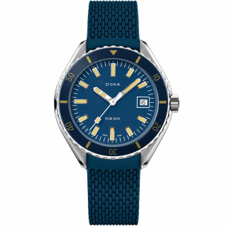 Damen- und Herrenuhr, Doxa SUB 200 CARIBBEAN, Ref: 799.15.201.32
