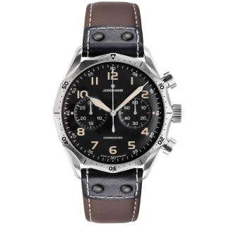 Herrenuhr, Junghans Pilot Chronoscope, Ref: 27/3591.00