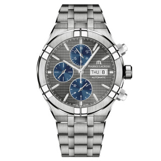 Herrenuhr, Maurice Lacroix Aikon Automatic Titanium Chronograph, Ref: AI6038-TT032-330-1