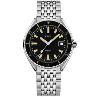 Damen- und Herrenuhr, Doxa SUB 200 SHARKHUNTER, Ref: 799.10.101.10