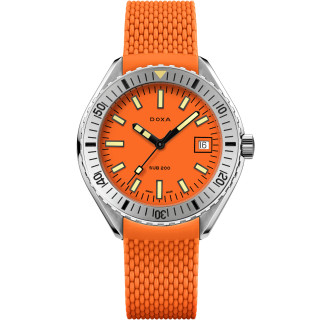 Damen- und Herrenuhr, Doxa SUB 200 PROFESSIONAL, Ref: 796.15.351.21