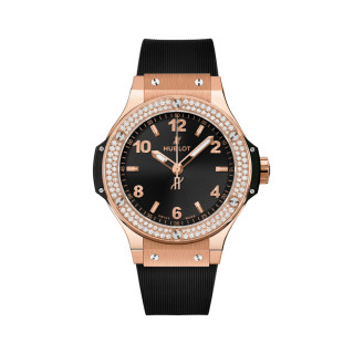 Damen- und Herrenuhr, Hublot Big Bang Gold Diamonds , Ref: 361.PX.1280.RX.1104