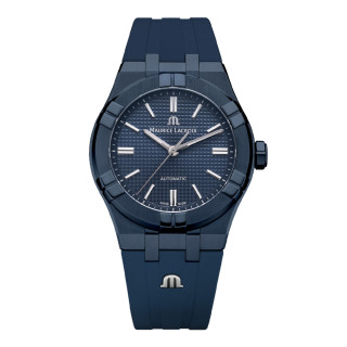 Damen- und Herrenuhr, Maurice Lacroix Aikon Automatic Blue PVD Limited Edition 39mm, Ref: AI6007-PVC00-430-4