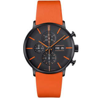 Herrenuhr, Junghans FORM A Chronoscope, Ref: 27/4370.00