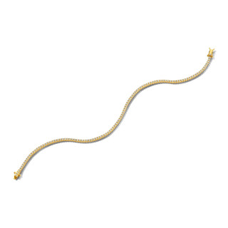 Gelbgold, Armschmuck, Atelier Mühlbacher Anniversary „120“ Armband in Gelbgold, Ref: A-ARS58/T001-2G