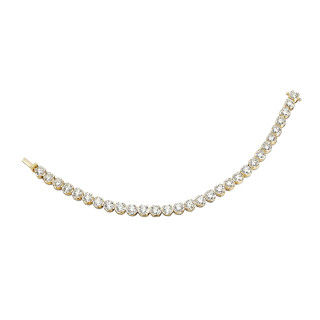 Gelbgold, Armschmuck, Atelier Mühlbacher Anniversary „120“ Armband in Gelbgold, Ref: A-AB/R799-1-G