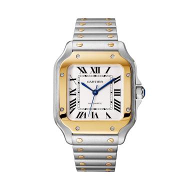 Damenuhr, Automatik, Cartier Santos de Cartier