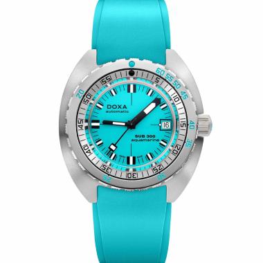 Herrenuhr, Automatik, Doxa SUB 300 AQUAMARINE
