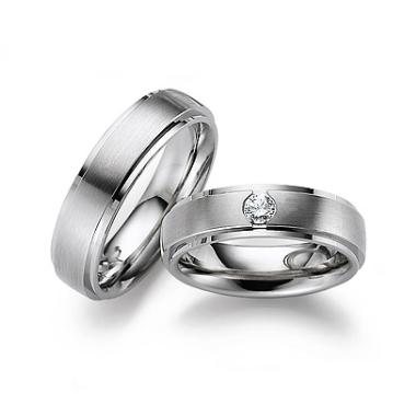 Ringe, Weiß vergoldet, August Gerstner Trauringe