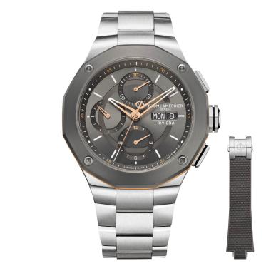 Herrenuhr, Automatik, Baume & Mercier Riviera