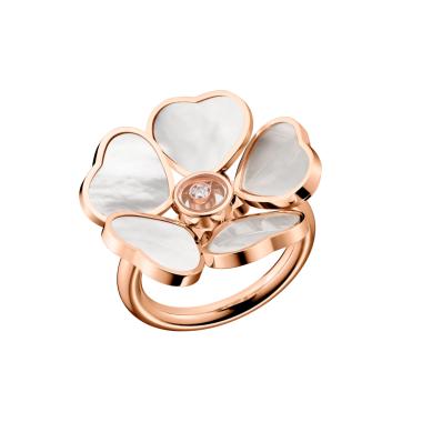Ringe, Roségold, Chopard Happy Diamonds Ring