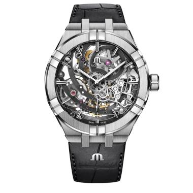 Herrenuhr, Automatik, Maurice Lacroix Aikon Automatic Skeleton
