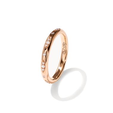 Ringe, Roségold, Tamara Comolli GYPSY Bandring Pavé  'Classic' 