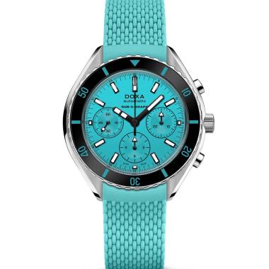 Herrenuhr, Automatik, Doxa SUB 200 C-GRAPH AQUAMARINE