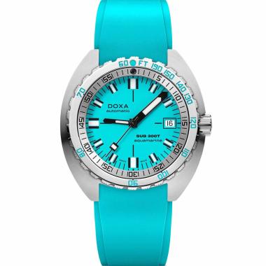 Herrenuhr, Automatik, Doxa SUB 300T AQUAMARINE