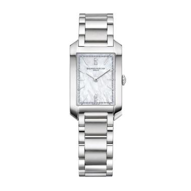 Damenuhr, Quarzwerk, Baume & Mercier Hampton