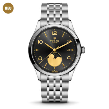 Damen- und Herrenuhr, Automatik, TUDOR 1926 Luna