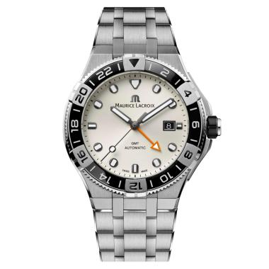 Herrenuhr, Automatik, Maurice Lacroix Aikon Venturer GMT 43 mm