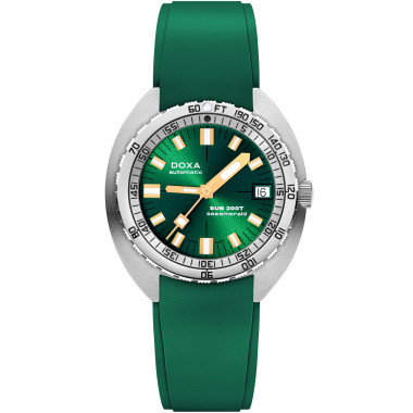         Damen- und Herrenuhr, Automatik, Doxa SUB 200T SEA EMERALD