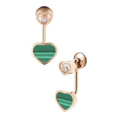 Ohrringe, Roségold, Chopard Happy Hearts Ohrhänger