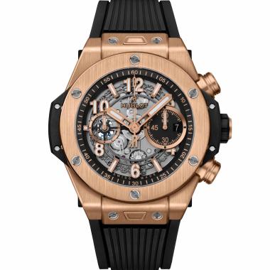Herrenuhr, Automatik, Hublot Big Bang Unico King Gold 