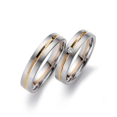 Ringe, Weißgold, August Gerstner Trauringe