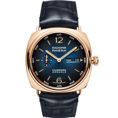 Herrenuhr, Automatik, Panerai Radiomir Jahreskalender Goldtech™ 