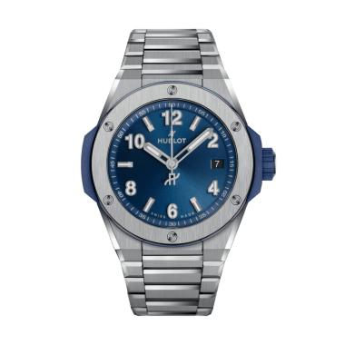 Unisex, Automatik, Hublot Big Bang Integrated Time Only Titanium Blue 