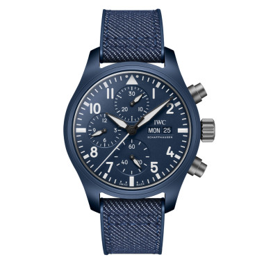        Damen- und Herrenuhr, Automatik, IWC Schaffhausen PILOT’S WATCH CHRONOGRAPH 41 TOP GUN OCEANA