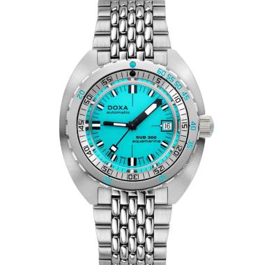 Herrenuhr, Automatik, Doxa SUB 300 AQUAMARINE