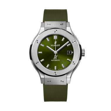 Unisex, Automatik, Hublot Classic Fusion Titanium Green 