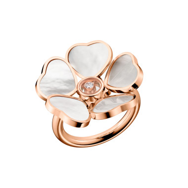         Roségold, Ringe, Chopard Happy Diamonds Ring