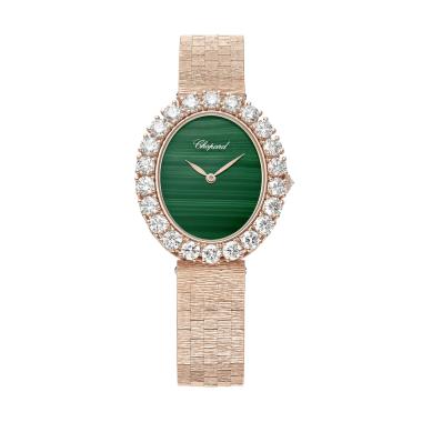 Damenuhr, Automatik, Chopard L'Heure du Diamant Oval